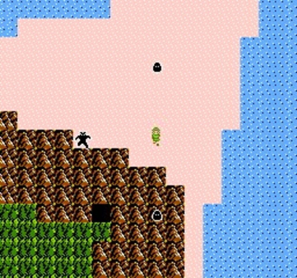 Capture d’écran de Zelda II: The Adventure of Link