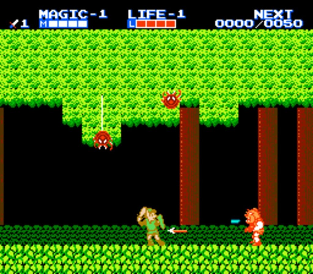 Capture d’écran de Zelda II: The Adventure of Link