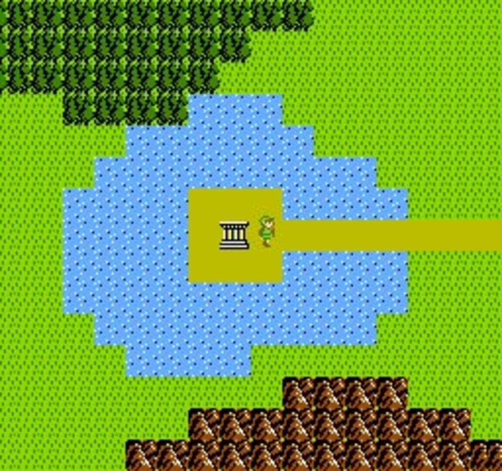 Capture d’écran de Zelda II: The Adventure of Link