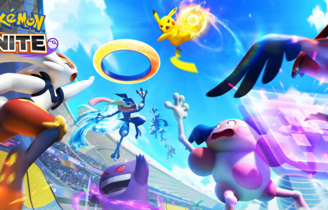 Illustration officielle de présentation de Pokémon UNITE sur Nintendo Switch